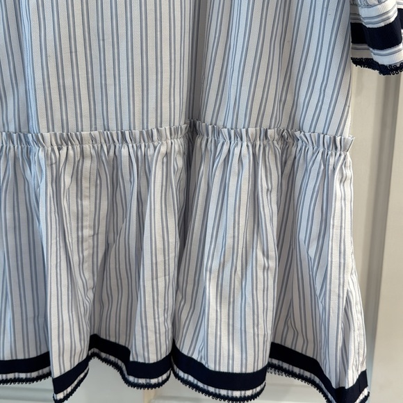 Tuckernuck Grosgrain Trim Oxford Stripe Bouvier Dress - Picture 6 of 16